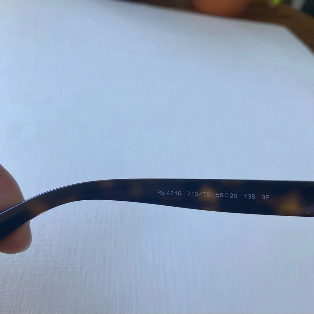 RAY-BAN Havana Brown Sunglasses NEW RB4216 - Picture 7 of 10